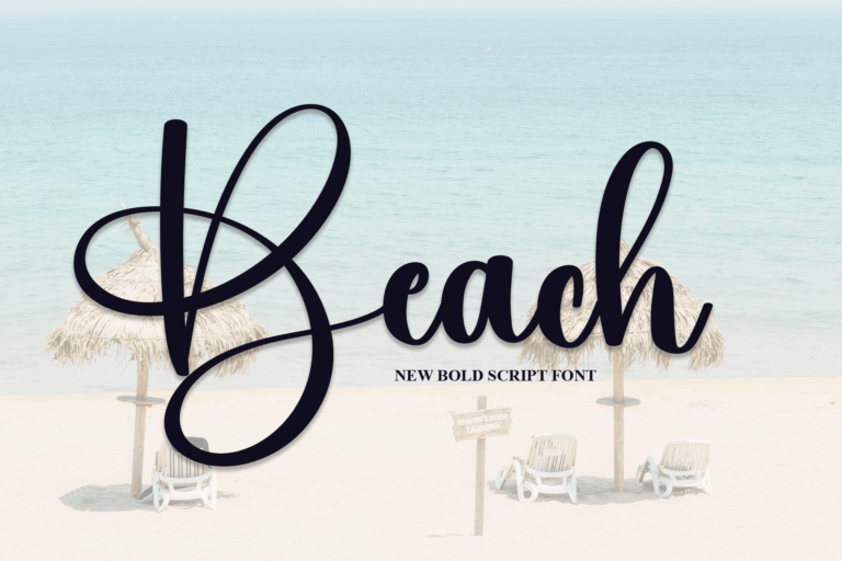 Beach Font
 Download For Free Officially
