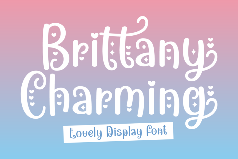 Brittany Charming Font
 Download For Free Officially