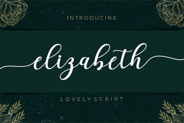Elizabeth Font
 Download For Free Officially