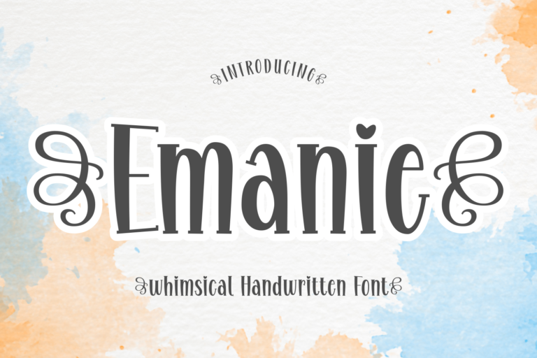 Emanie Font
 Download For Free Officially