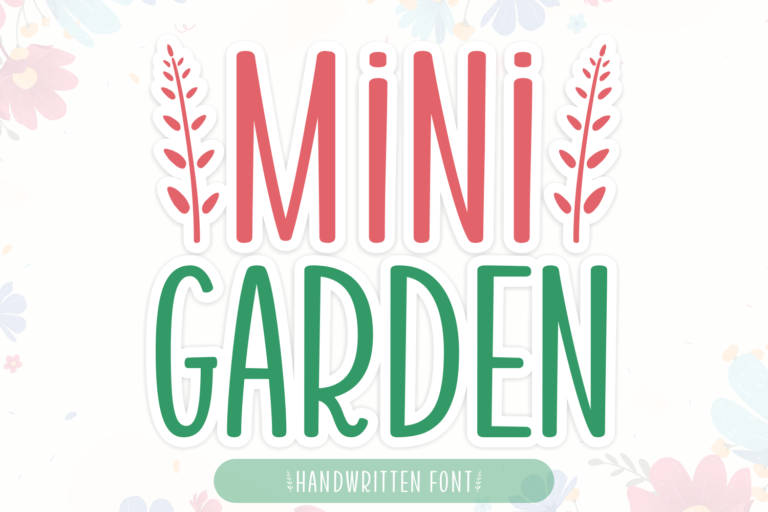 Mini Garden Font
 Download For Free Officially
