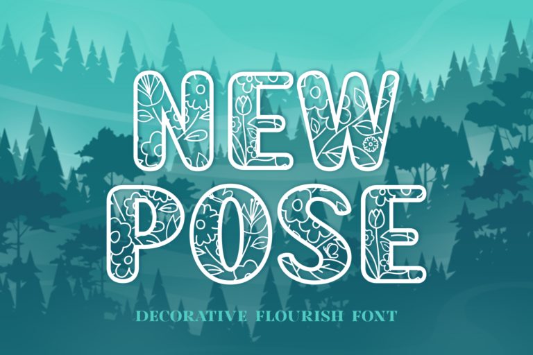 New Pose Font
 Download For Free Officially