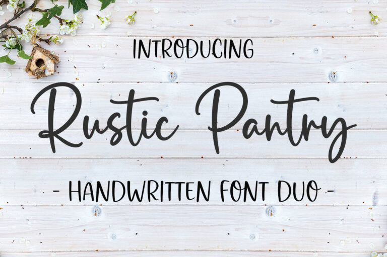 Rustic Pantry Font
 Download For Free
