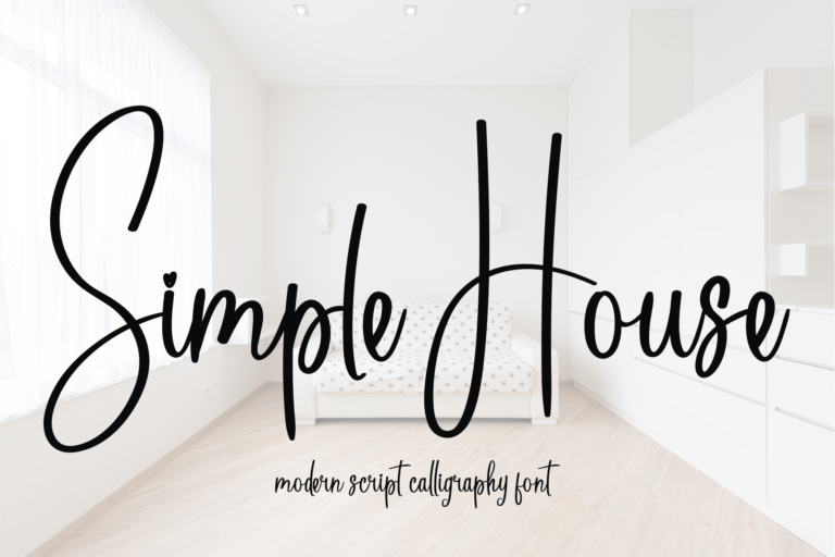 Simple House Font
 Download For Free Officially