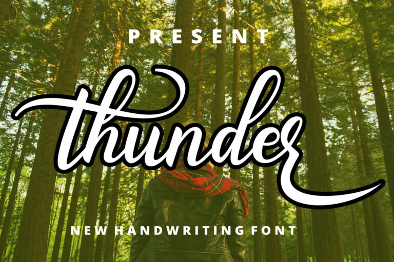 Thunder Font
 Download For Free Officially