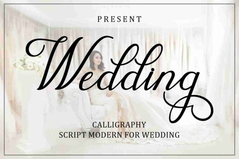 Wedding Font
 Download For Free Officially