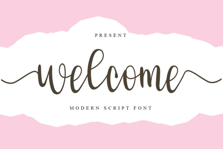 Welcome Font
 Download For Free Officially